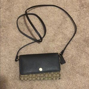Coach wristlet/crossbody bag